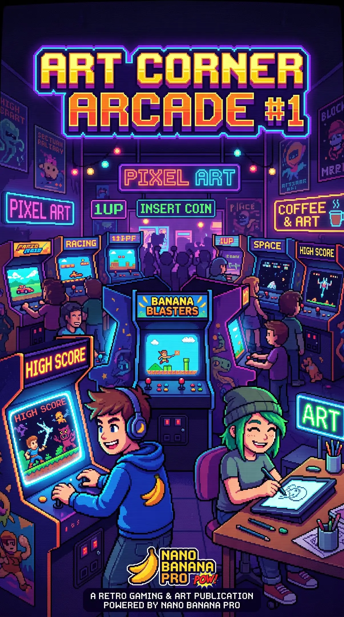 Art Corner Arcade artwork